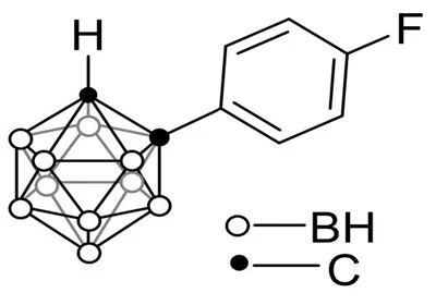 1-(4-Fuorofenil)-1,2-dicarbacloso-dodecaborano,C8H4B10F,23854-17-3